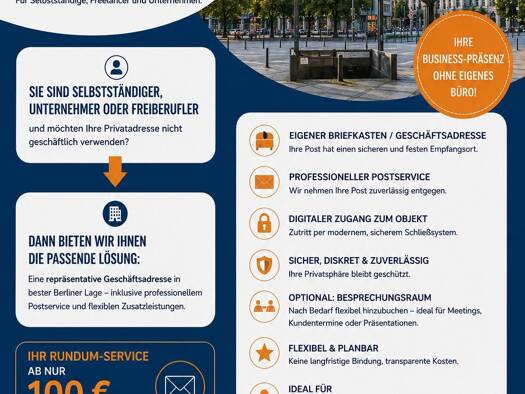 Bürofläche zur Miete 100 € Westend Berlin 14052