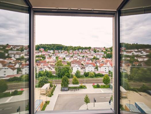 Wohnung zur Miete - Erstbezug 1.385 € 3,5 Zimmer 88 m² 3. Geschoss Marktplatz 9 Ehrenstein Blaustein 89134