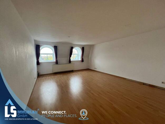 Wohnung zur Miete 360 € 2 Zimmer 72,7 m² 2. Geschoss Poststraße 1 Osterburg Osterburg (Altmark) 39606
