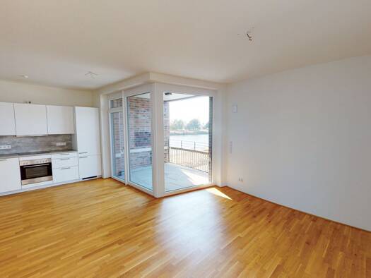 Wohnung zur Miete 980 € 2 Zimmer 66,1 m² EG Hessensteinstraße 2 Handelshäfen Bremen 28217