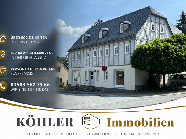Wohnung zur Miete 410 € 3 Zimmer 74 m² 2. Geschoss frei ab 01.12.2026 Lessingstraße 5 Ebersbach Ebersbach-Neugersdorf 02730