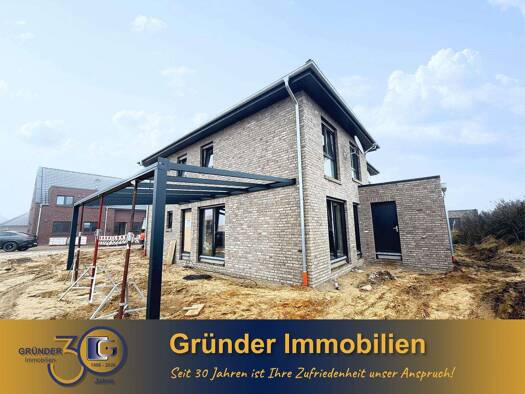 Doppelhaushälfte zum Kauf - Erstbezug provisionsfrei 365.000 € 4 Zimmer 118,1 m² 340 m² Grundstück Fürstenau 49584