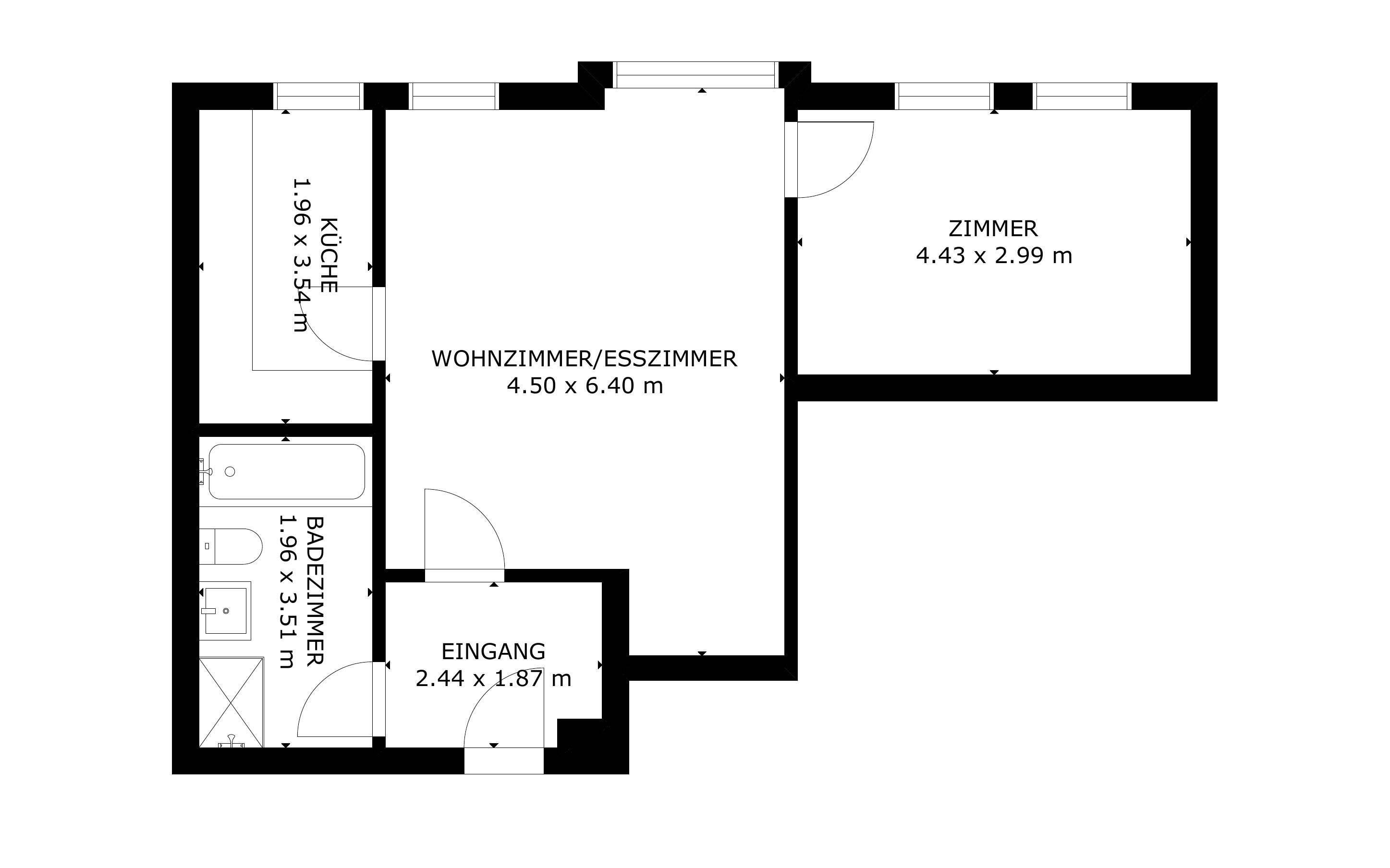 Wohnung zum Kauf 240.000 € 2 Zimmer 60,8 m²<br/>Wohnfläche 1.<br/>Geschoss Kißlegg Kißlegg 88353