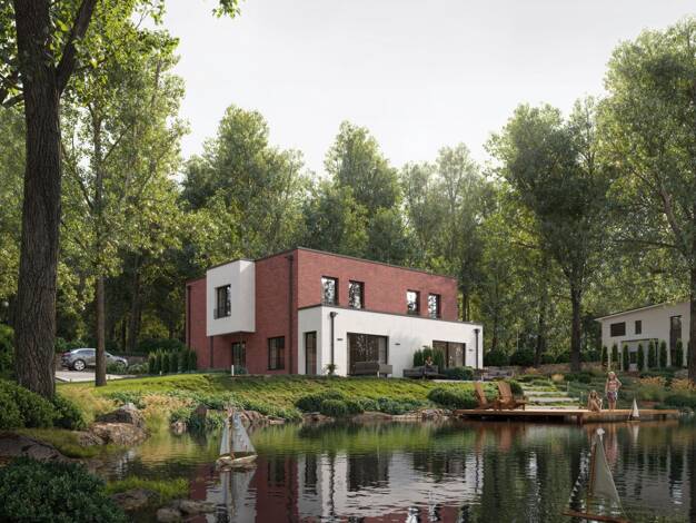 Doppelhaushälfte zum Kauf 388.100 € 4 Zimmer 125 m² 584 m² Grundstück Elgershausen Schauenburg 34270