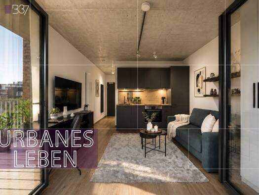 Wohnung zur Miete 850 € 1 Zimmer 25,1 m² Barmbek-Nord Nord 22305