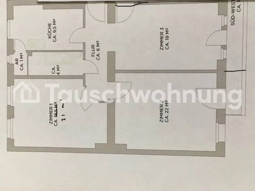 Wohnung zur Miete Tauschwohnung 600 € 3 Zimmer 85 m² 4. Geschoss Neukölln Berlin 12049