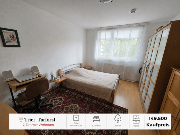 Wohnung zum Kauf 149.500 € 2 Zimmer 53 m² 1. Geschoss Olewig Trier 54296