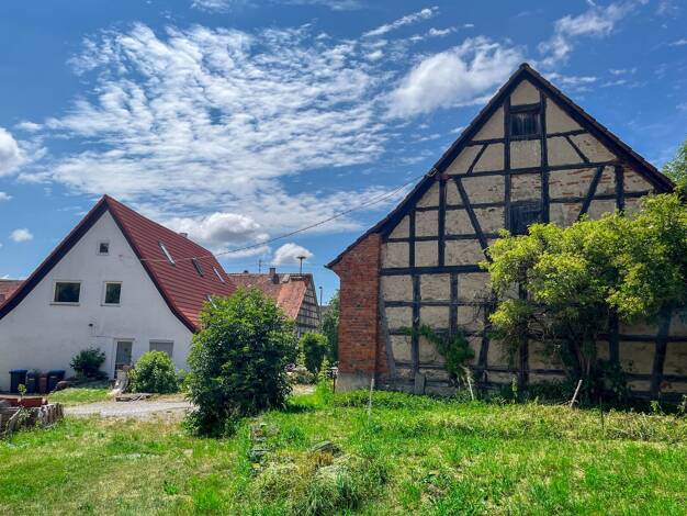 Einfamilienhaus zum Kauf 315.000 € 7 Zimmer 180 m² 2.126 m² Grundstück Riedbach Schrozberg 74575