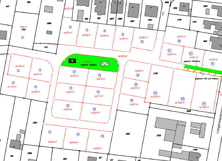 Grundstück zum Kauf 166.887 € 883 m²<br/>Grundstück Stadtzentrum Werl 59457