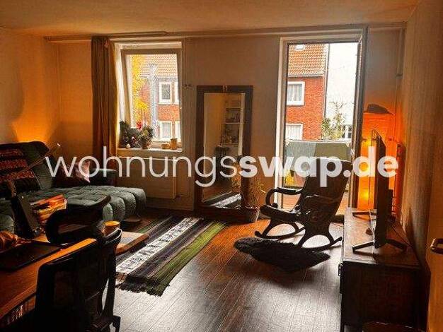 Studio zur Miete Tauschwohnung 1.050 € 2 Zimmer 60 m² 2. Geschoss Neustadt Hamburg 20459