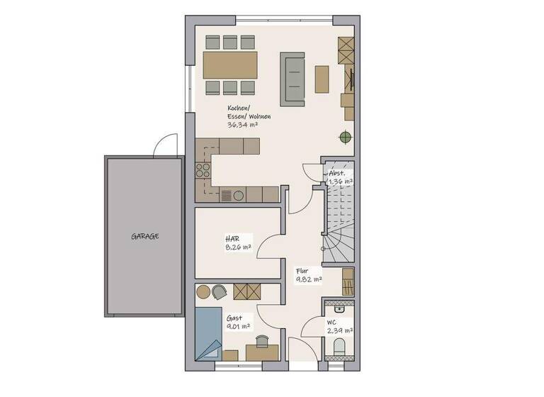 Doppelhaushälfte zum Kauf provisionsfrei 497.000 € 4 Zimmer 132,5 m² 337 m² Grundstück frei ab 01.12.2026 Eschweiler 52249