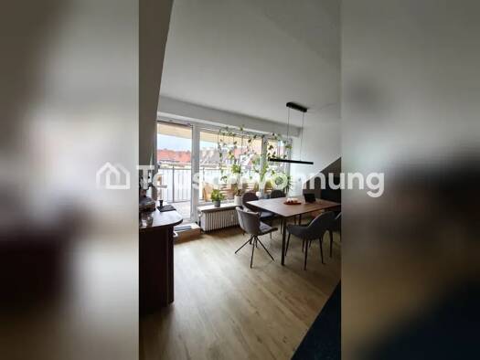 Wohnung zur Miete Tauschwohnung 1.360 € 2 Zimmer 63 m² 6. Geschoss Schwabing-West München 80801