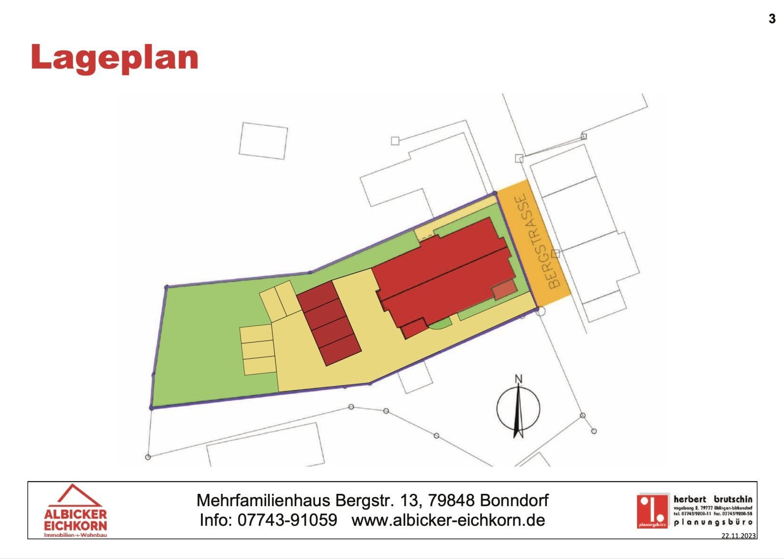 Wohnung zum Kauf provisionsfrei 409.900 € 4 Zimmer 100 m²<br/>Wohnfläche 1.<br/>Geschoss Bergstr. 13 Bonndorf Bonndorf im Schwarzwald 79848