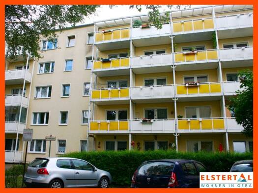 Wohnung zur Miete 386 € 2 Zimmer 50 m² 1. Geschoss Schülerstraße 9 Innenstadt Gera 07545