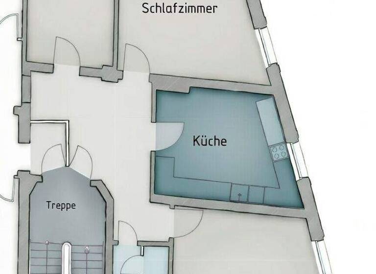 Wohnung zum Kauf 377.000 € 3 Zimmer 104,8 m² 2. Geschoss City Bayreuth 95448