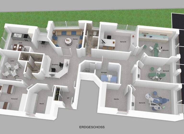 Praxisfläche zur Miete 1.500 € 8 Zimmer Nordhorn 48529