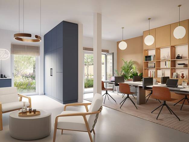 Büro zum Kauf - Neubau provisionsfrei 71,1 m² Bürofläche Nürnberger Straße 38 Kreuzstein Bayreuth 95448