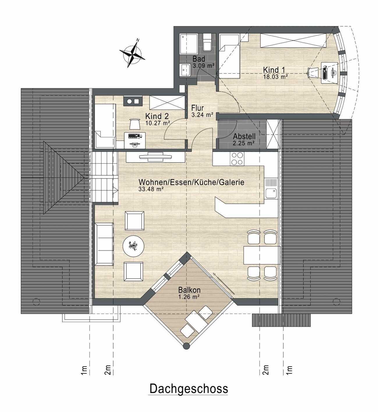 Maisonette zum Kauf provisionsfrei 449.000 € 4,5 Zimmer 113 m²<br/>Wohnfläche 2.<br/>Geschoss ab sofort<br/>Verfügbarkeit Vorstadt 3 Gärtringen Gärtringen 71116