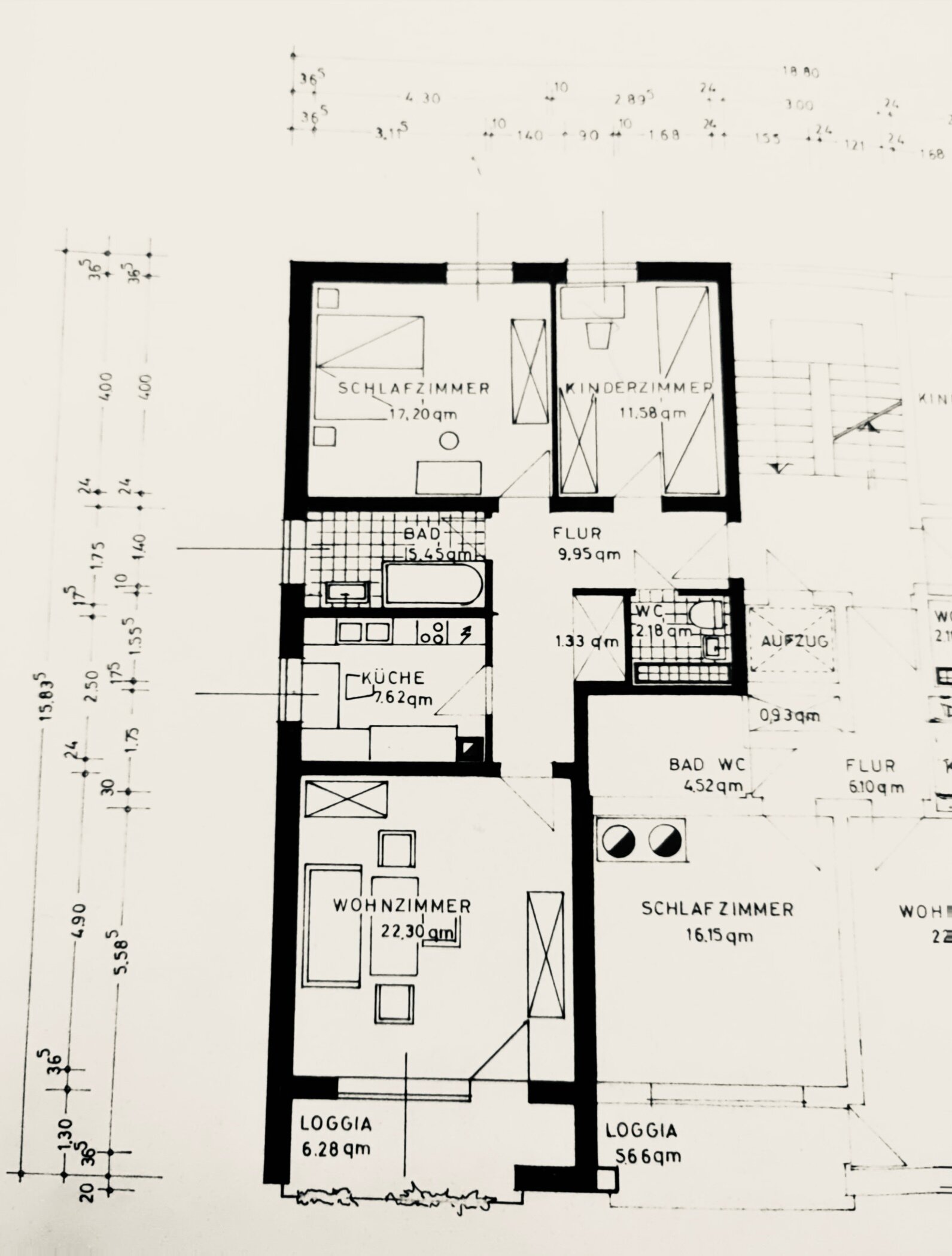 Wohnung zum Kauf provisionsfrei 382.000 € 3 Zimmer 81 m²<br/>Wohnfläche 6.<br/>Geschoss Roseggerstraße 7 Haunstetten - Ost Augsburg 86179