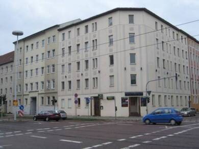 Wohnung zur Miete 257 € 2 Zimmer 42,8 m² 2. Geschoss frei ab sofort Merseburger Straße 58 Lutherplatz Halle (Saale) 06110