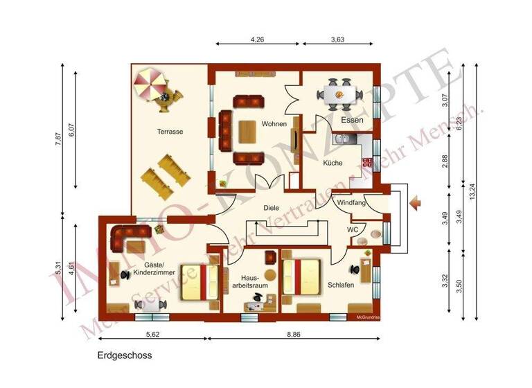 Einfamilienhaus zum Kauf 530.000 € 6 Zimmer 190,3 m² 1.148 m² Grundstück Wüstmark Schwerin 19061