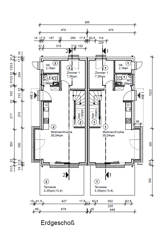 Doppelhaushälfte zum Kauf 560.000 € 5 Zimmer 128,1 m²<br/>Wohnfläche 484,3 m²<br/>Grundstück Mahlow Mahlow 15831