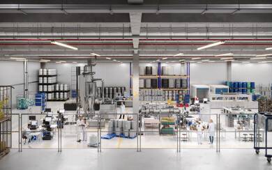 Lagerhalle zur Miete provisionsfrei 1.620 m² Lagerfläche teilbar ab 1.620 m² Steinzeugstraße 14-48a Friedrichsfeld - West Mannheim 68229