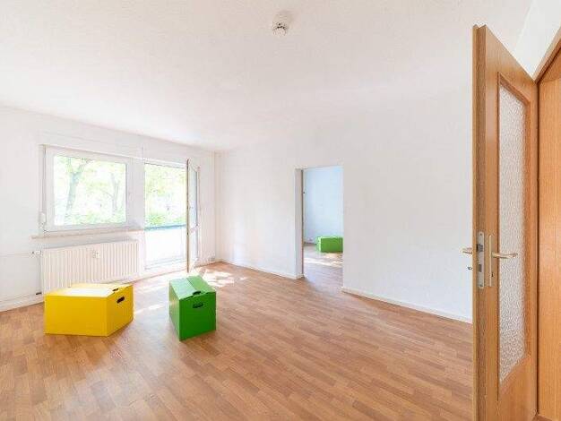 Wohnung zur Miete 360 € 2 Zimmer 49,5 m² 2. Geschoss frei ab 01.02.2026 Akener Bogen 6 Westliche Neustadt Halle 06124