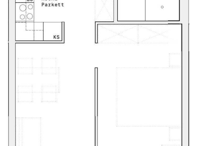 Wohnung zur Miete - Erstbezug 767 € 2 Zimmer 46 m² 11. Geschoss Wien 1220
