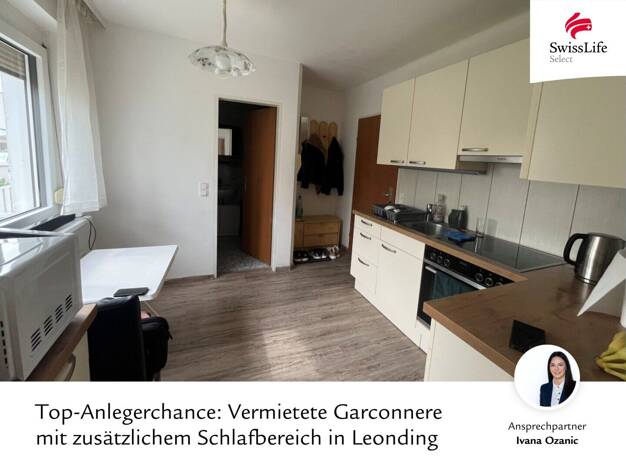 Wohnung zum Kauf 92.990 € 1 Zimmer 26 m² Leonding 4060