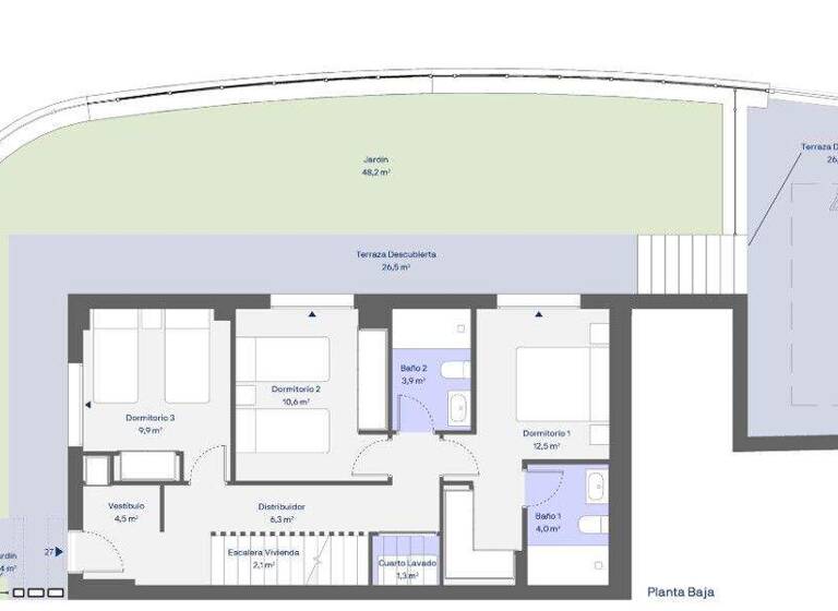 Villa zum Kauf - Erstbezug provisionsfrei 400.000 € 4 Zimmer 210,1 m² Avenida de Andalucía 14 Algarrobo 29750