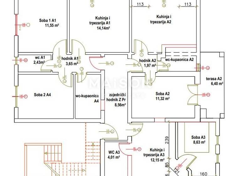 Wohnung zum Kauf 170.000 € 2 Zimmer Pag 23250