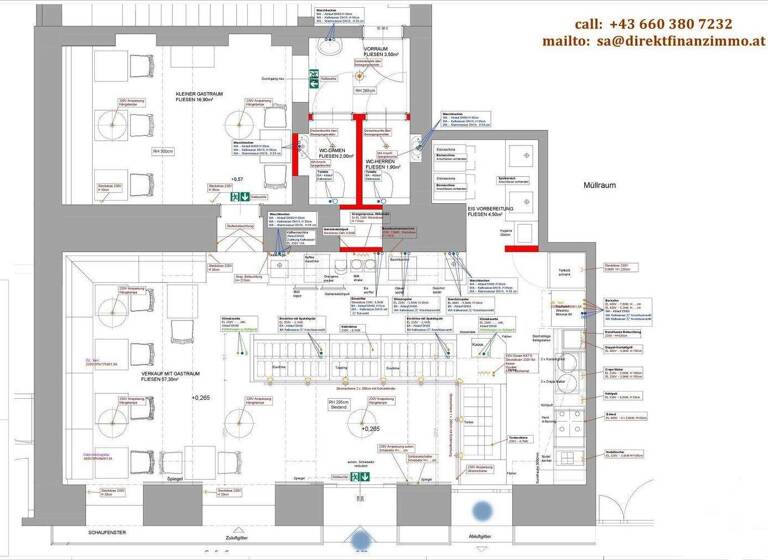 Gastronomie/Hotel zur Miete 2.347 € Wien 1020