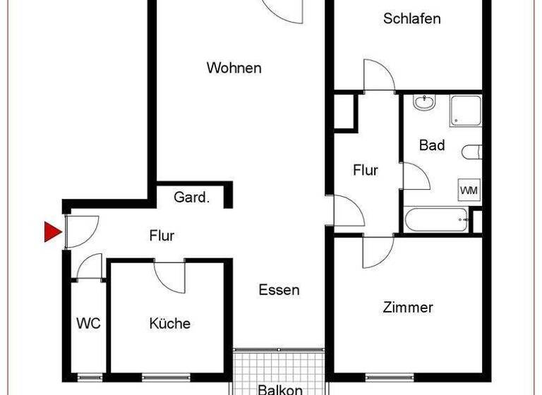 Wohnung zum Kauf 395.000 € 3 Zimmer 104 m² 1. Geschoss frei ab 30.05.2026 Ettlingen 76275