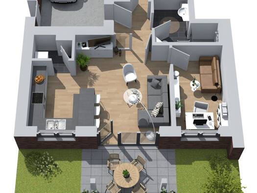 Wohnung zum Kauf 327.500 € 2 Zimmer 66,9 m² 1. Geschoss Eversten Oldenburg 26131