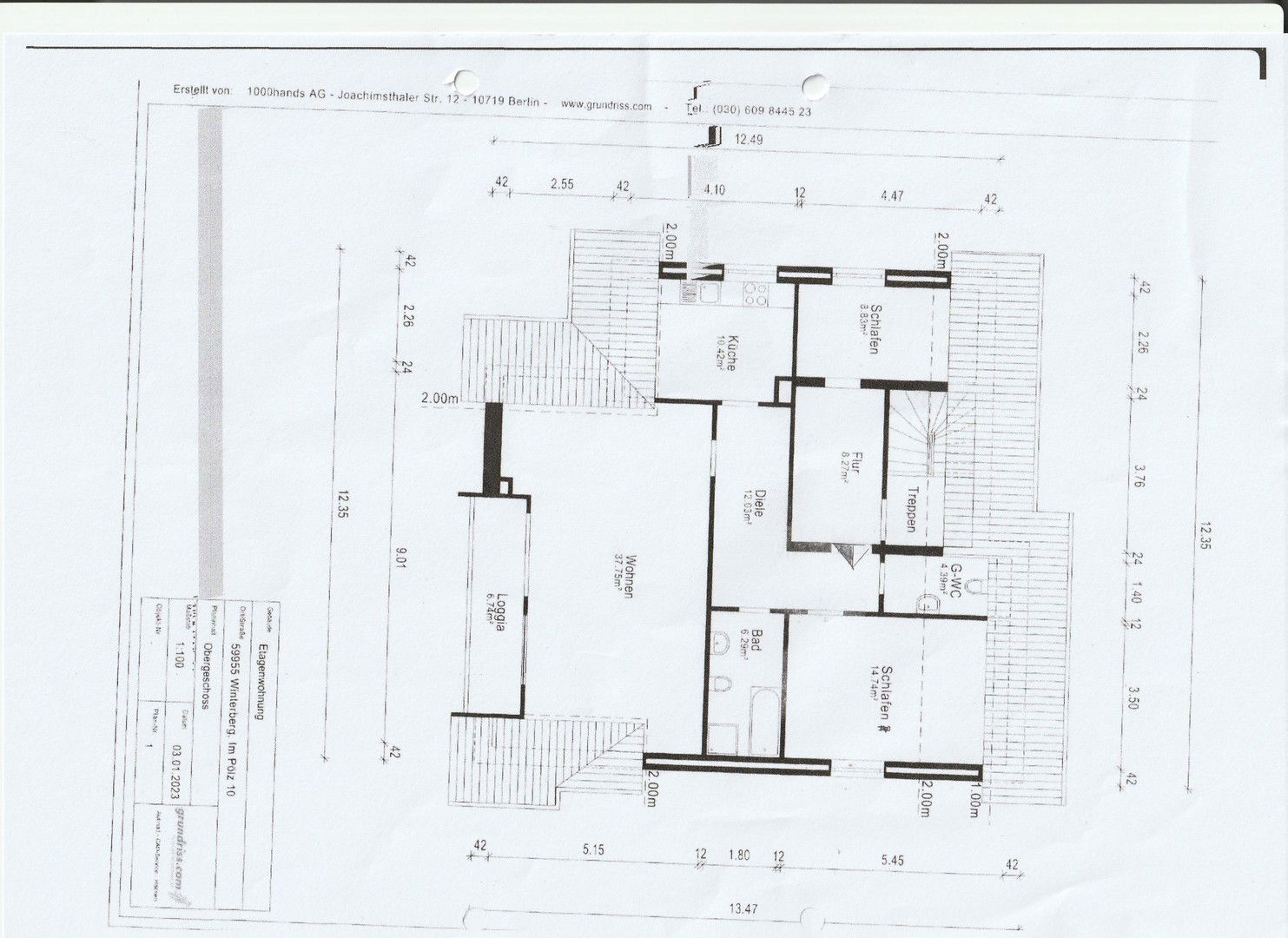 Wohnung zur Miete 650 € 3 Zimmer 85 m²<br/>Wohnfläche 2.<br/>Geschoss 01.01.2025<br/>Verfügbarkeit Hildfeld Winterberg Hildfeld 59955