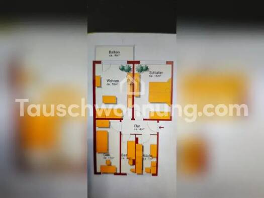 Wohnung zur Miete Tauschwohnung 397 € 3 Zimmer 62 m² 5. Geschoss Bernau Bernau bei Berlin 16321
