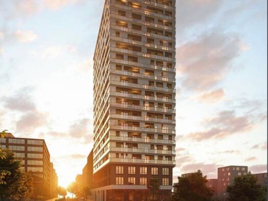 Wohnung zur Miete 1.620 € 1,5 Zimmer 55 m² Geschoss 10/18 frei ab sofort Hamburg 20457