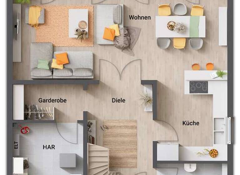 Haus zum Kauf provisionsfrei 355.945 € 4 Zimmer 150 m² 747 m² Grundstück Plein 54518