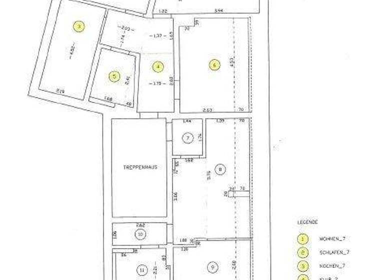 Wohnung zur Miete 359 € 3 Zimmer 71,8 m² 4. Geschoss Meuselwitzer Str. 22 Pforten Gera 07546