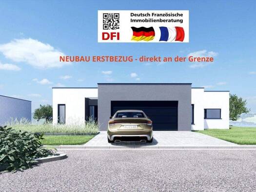 Einfamilienhaus zum Kauf - Erstbezug 399.000 € 3 Zimmer 105 m² 800 m² Grundstück Blies  Sarreguemines 57200