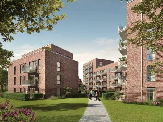 Wohnung zum Kauf - Neubau provisionsfrei 649.000 € 4 Zimmer 109,5 m² EG Heidbergstraße 96 Garstedt Norderstedt 22846