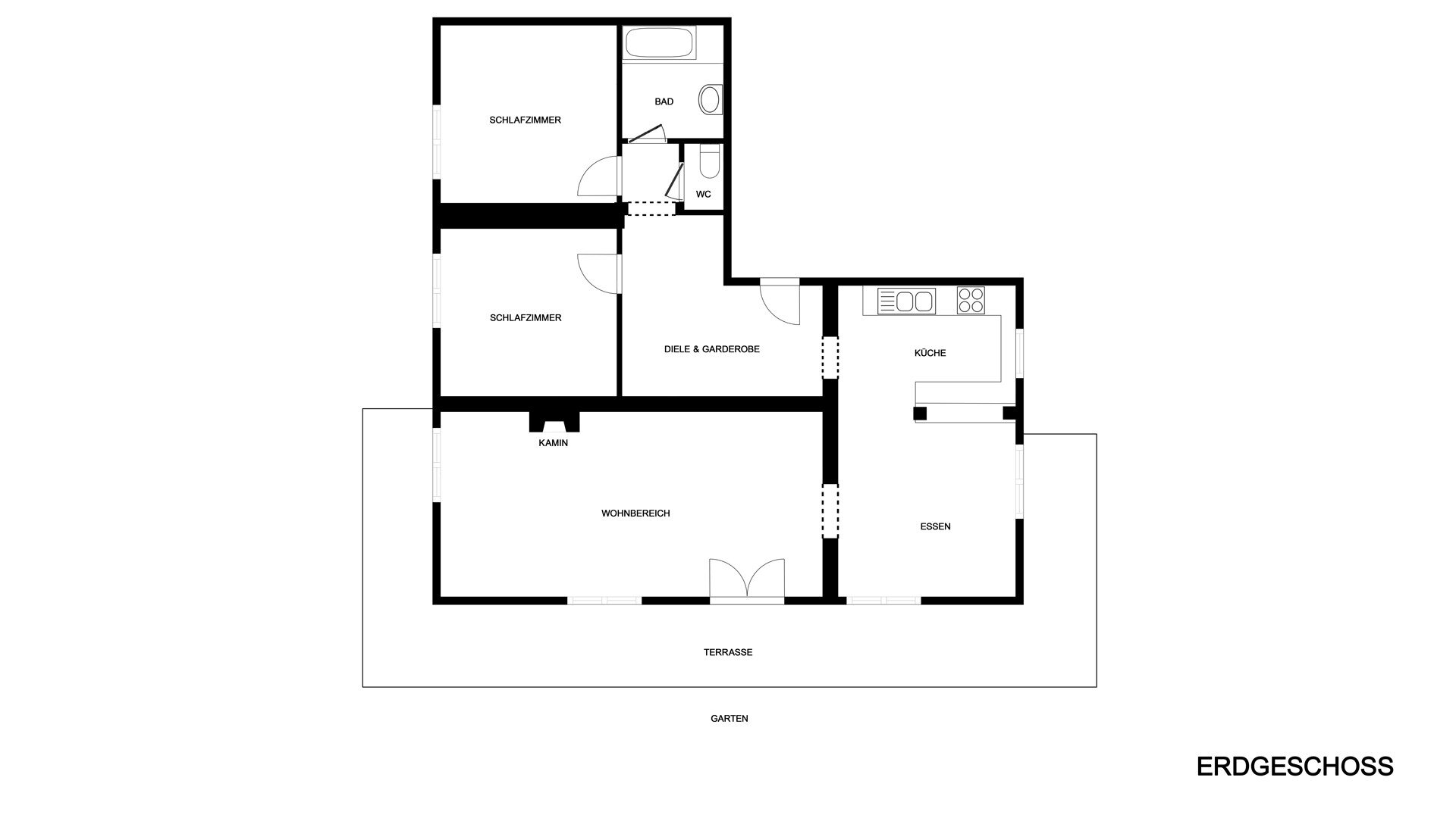 Wohnung zur Miete 1.800 € 3 Zimmer 100 m²<br/>Wohnfläche EG<br/>Geschoss Kitzbühel / Gundhabing 6370