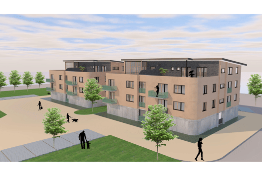 Wohnung zum Kauf - Erstbezug provisionsfrei 294.676 € 3 Zimmer 82,2 m² Geschoss 2/3 frei ab 01.06.2027 Hintere Teichgasse 8 Bad Salzungen Bad Salzungen 36433