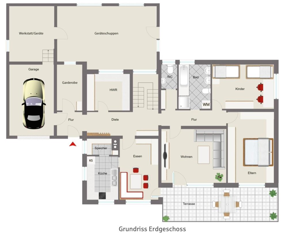 Bungalow zum Kauf 444.444 € 5 Zimmer 145,8 m²<br/>Wohnfläche 686 m²<br/>Grundstück Adldorf Eichendorf 94428