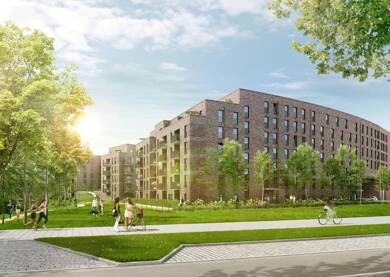 Wohnung zur Miete 1.191 € 2 Zimmer 65,4 m² 3. Geschoss Wandsbek Hamburg 22041