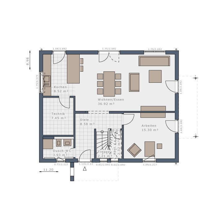 Einfamilienhaus zum Kauf provisionsfrei 674.855 € 6 Zimmer 170,1 m²<br/>Wohnfläche 478 m²<br/>Grundstück Buchheim March 79232