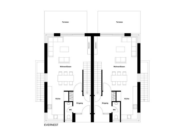 Doppelhaushälfte zum Kauf - Erstbezug 459.000 € 6 Zimmer 168,5 m² 267,8 m² Grundstück Heepen Bielefeld 33719