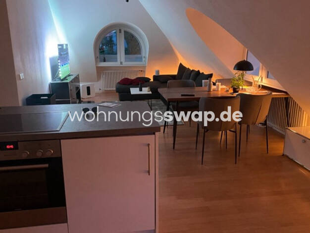 Studio zur Miete Tauschwohnung 920 € 2 Zimmer 40 m² 3. Geschoss Maxvorstadt München 80539