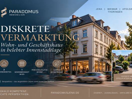 Gewerbeobjekt zum Kauf als Kapitalanlage geeignet 600.000 € 14 Zimmer 365 m² 928 m² Grundstück Apolda Apolda 99510
